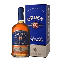 Водка плодовая Ракия Орден Слива 40% 0,7л п/у 