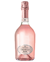 Игристое вино Просекко Каватина Миллезимато Розе Экстра Драй категории DOC региона Венето " VENETO" розовое сухое 11% 0,75л серия Атмосфера