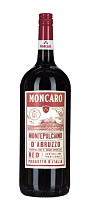 Монкаро Монтепульчано д Абруццо вино ординарное сортовое  красное сухое 12,5% 1,5л 