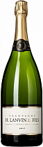 Игристое вино выдержанное Шампань А.Ланван э Фис Брют белое брют 12,5% 1,5л