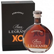 Арманьяк Барон Г.Легран ХО Ба Арманьяк 40% 0,7л подарочная упаковка (графин)