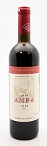 Амра вино столовое красное полусухое 10-12% 0,75л