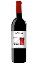 Матулан вино сортовое ординарное категории Д.О.Ка красное сухое 14% 0,75л