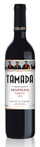 Тамада "Хванчкара" выдержанное красное полусладкое 11-11,5% 0,75л