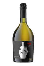 Игристое вино неосветленное Блан де Блан. Краш белое экстра брют 8,5-10,5% 0,75л 