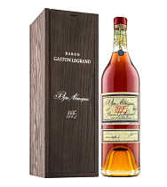 Бренди Барон Г.Легран Ба Арманьяк 1995 40% 0,7л подарочная упаковка (дерево)
