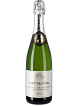 Игристое вино выдержанное Креман де Бордо. О-Мулер. Брют брют белое 11,5-12% 0,75л 