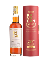 Виски KaValan Solist Oloroso Sherry Cask Single Cask Strength gift box, 0,7