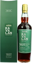 Виски тайваньский односолодовый Кавалан Солист Порт Каск Сингл Каск Стренгс 57,1-57,8% 0,7л подарочная упаковка (туба)