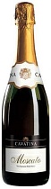 Игристое вино Москато Спуманте Каватина белое сладкое 7-9,5% 0,75л