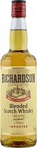 Виски шотланский купажированный Ричардсон 40% 0,7л