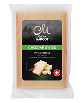 Сыр Чеддер Свисс 48,4% жирн,100г т.м.CASA MARGOT