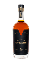 Коньяк российский пятилетний "Кубань" 40% 0,5л