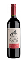 Альма де Чили Селекшн Каберне Совиньон вино ординарное сортовое региона «Центральная Долина» категории Д.О. красное полусладкое 12,5% 0,75л 