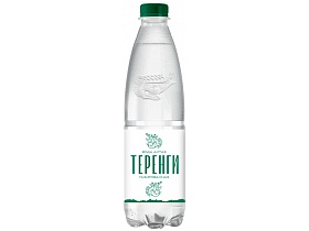 Пит.вода "Теренги" газ 0,5л пэт