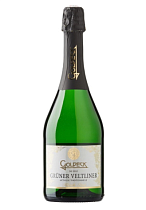 Игристое вино ГОЛЬДЕК ДИ ЭДЛЕ ГРЮНЕР ВЕЛЬТЛИНЕР БРЮТ брют белое выдержанное 12% 0,75л