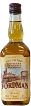 Бурбон Фордман. Кентуки Стрейт виски зерновой 40% 0,7л 