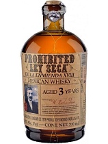 Виски мексиканский односолодовый Прохибитед Лей Сека 3 года 40% 0,7л 