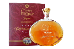 Коньяк Птит Шампань. Шато де Монтифо "Резерв Спесьяль Катрин Валле" 40% 0,5л в п/к