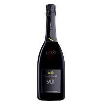 Игристое вино Франчакорта Контади Кастальди региона Ломбардия категории Д.О.К.Г. белое брют 12,5% 0,75л