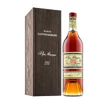 Бренди Барон Г.Легран Ба Арманьяк 1996 40% 0,7л подарочная упаковка (дерево)