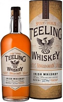 Виски Teeling, Irish Whiskey Single Grain, in tube, 0.7