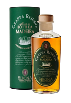 Граппа Ризерва Мадейра Вуд Финиш Сибона 44% 0,5л в металлической тубе