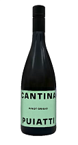 Кантина Пуйатти Пино Гриджио вино сортовое категории ДОП белое сухое 12% 0,75л