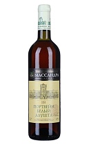 Портвейн белый Алушта вино российское крепленое (ликерное) с защищенным географическим указанием "Крым" ординарное крепкое белое 17% 0,75л