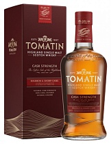 Виски Томатин Каск Стренгз шотландский односолодовый 57,5% 0,7л подарочная упаковка