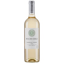 Сол де Чили Совиньон Блан Шардоне Д.О. Центральная Долина вино ординарное белое сухое 12,5% 0,187
