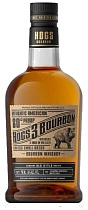 Виски зерновой Бурбон "Хогс 3" 40% 0,7л