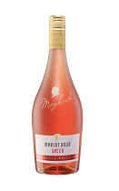 Игристое вино жемчужное Майбах Зекко Мерло Фризанте розовое полусухое 10-10,5% 0,75л