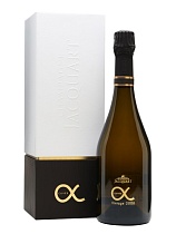 Шампанcкое Champagne Jacquart Cuvee Alpha gift box 0,75