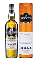 Виски шотландский односолодовый Гленгойн 10 лет 40% 0,7л подарочная упаковка (туба)